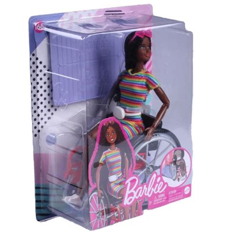 Poup E Afro Am Ricaine En Fauteuil Roulant Mattel Barbie Fashionistas