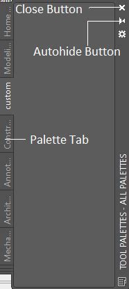 How To Create And Customize AutoCAD Palettes