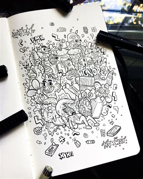 Creative Doodle Art Drawing Ideas