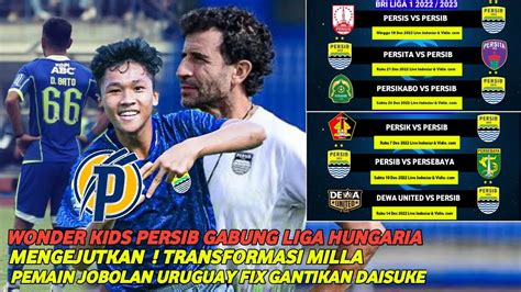 Jadwal Siaran Langsung Persib Bri Liga Pemain Jebolan