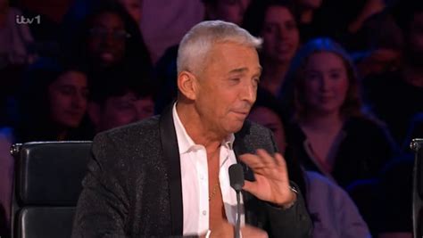 ITV Britain S Got Talent Viewers Forced To Rewind After Bruno Tonioli Remark To Half Naked