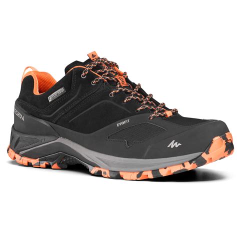 Wanderschuhe Bergwandern Mh Wasserdicht Herren Quechua Decathlon