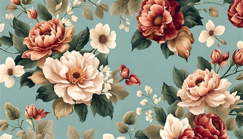 Floral thank you background in vintage style | Premium AI-generated image