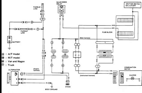 1995 Nissan Hardbody Radio Wiring Diagram