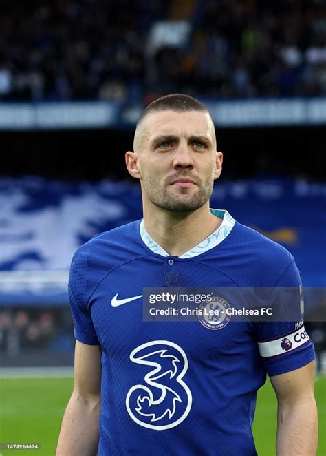 Mateo Kovacic Of Chelsea In Action During The Premier League Match