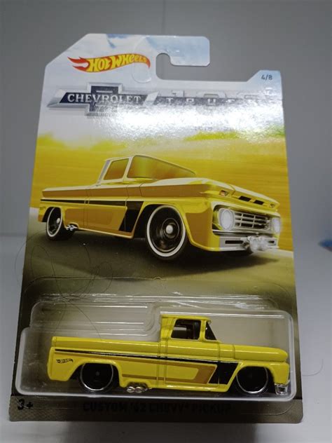 Hotwheels Custom 62 Chevy Pickup Hobbies And Toys Toys And Games On Carousell