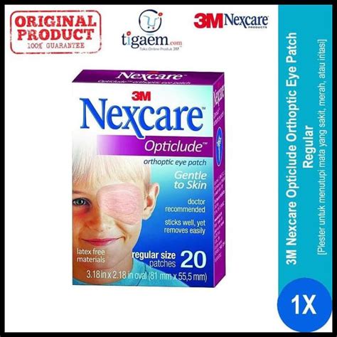 Jual M Nexcare Opticlude Orthoptic Eye Patch Regular Penutup Mata