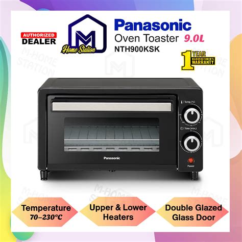 Panasonic Compact Toaster Oven Black Color 9l Nt H900ksk Nt H900