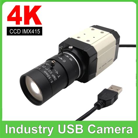 C Mara Web Industrial K Mp Ccd Imx Usb Mp Imx Con Lente