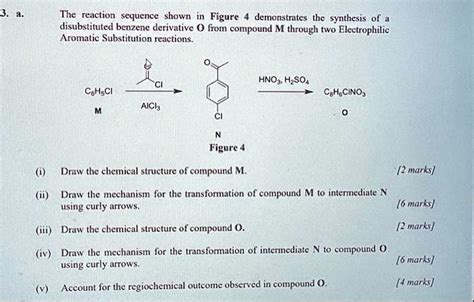 SOLVED The Reaction Sequence Shown In Figure 4 Demonstrates The