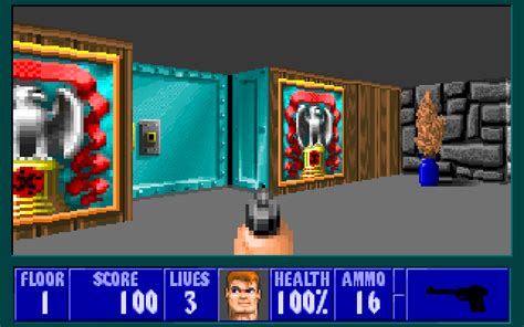 Wolfenstein 3d Pc 007 The King Of Grabs