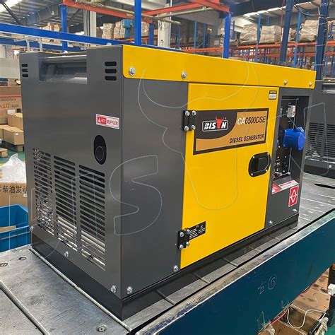 Bison 6 Kw 6 Kva 6000 W 1 3 Phase Silent Soundproof Diesel Generator