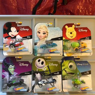 Hot Wheels Disney Character Cars Including Jack Hot Wheels Cars Toys