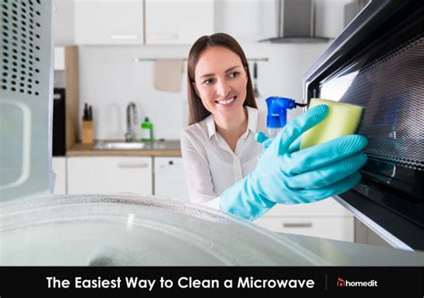 The Easiest Way to Clean a Microwave