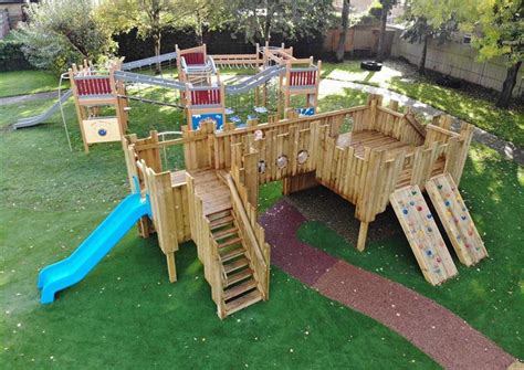 Playground Castles For Schools Pentagon Play