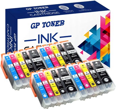 Tusz GP TONER 20X TUSZ DO DRUKARKI EPSON XP605 XP615 XP720 26XL Do