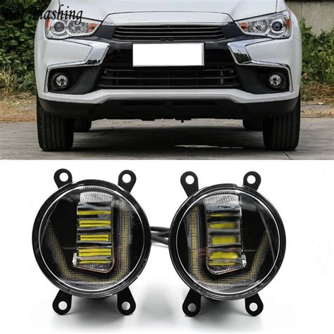 Luces LED Antiniebla 3 En 1 Para Mitsubishi ASX 2011 2018 DRL Luz