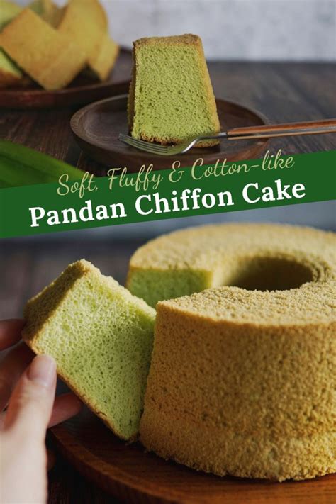 Simple And Delicious Pandan Chiffon Cake Recipe The Bakeanista