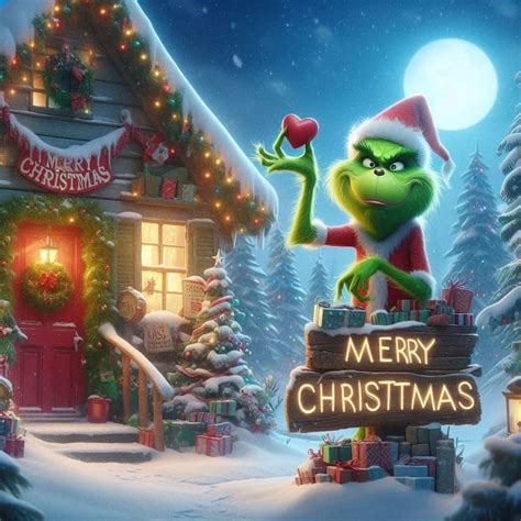 Pin By Sheila Plante On Grinch Whimsical Christmas Art Grinch