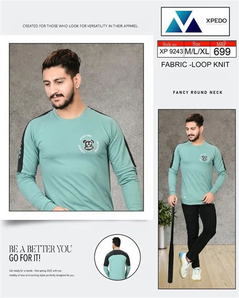 Male Cotton Loop Knit Tshirt GSM 250 At Rs 300 In New Delhi ID