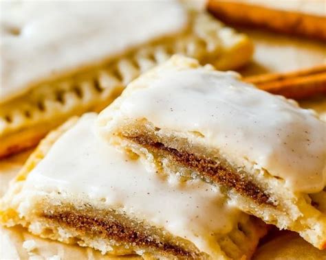 Homemade Frosted Brown Sugar Cinnamon Pop Tarts Recipe