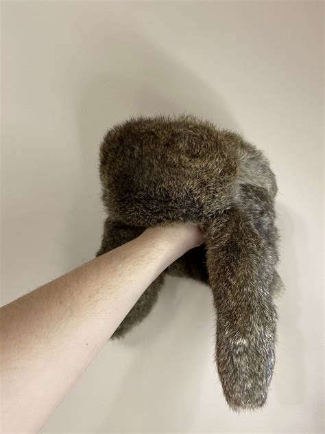 Vintage Vintage Hat Ushanka Mohair Fuzzy Y2k Cap Semetary Rabbit Grailed