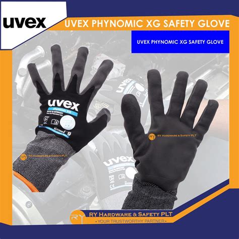 Uvex Phynomic Xg Safety Glove Sarung Tangan Keselamatan