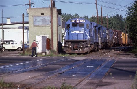 Conrail Train Wnda Arriving In Danbury Ct The Nerail New England