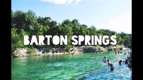 Barton Springs Pool Austin Texas Youtube