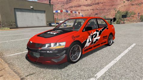 BeamNG Drive Mitsubishi Lancer Evolution IX GSR Tokyo Drift 2005