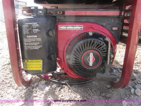 Coleman Powermate Vantage 3500 Generator In Sibley Mo Item Y9632