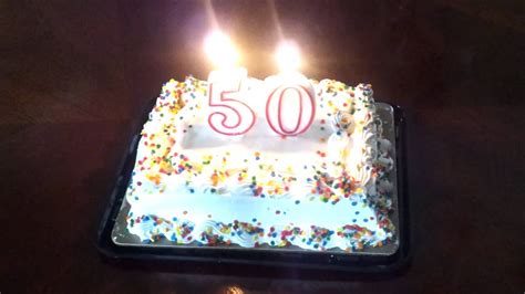 Trudys 50th Birthday Cake Youtube