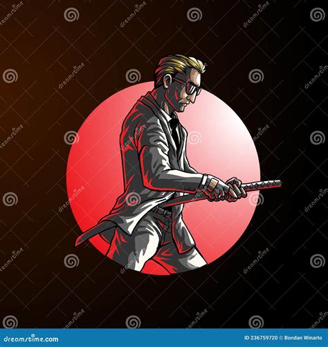 Desenho De Assassino - Ilustração De Desenho De Vetor De Assassino Urbano Ilustração Stock ...