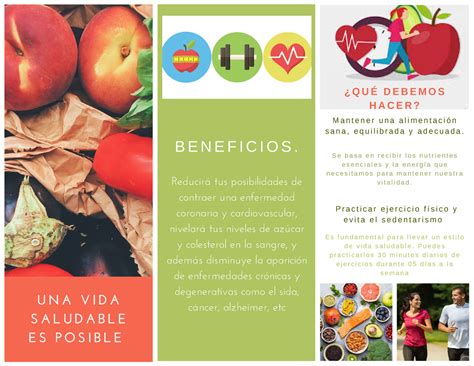 Como Hacer Un Triptico De Alimentacion Saludable In 2020 Health And