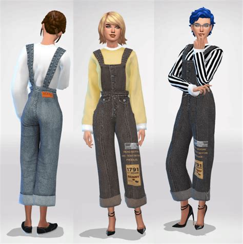 The Best Sims 4 Overalls Cc And Mods — Snootysims