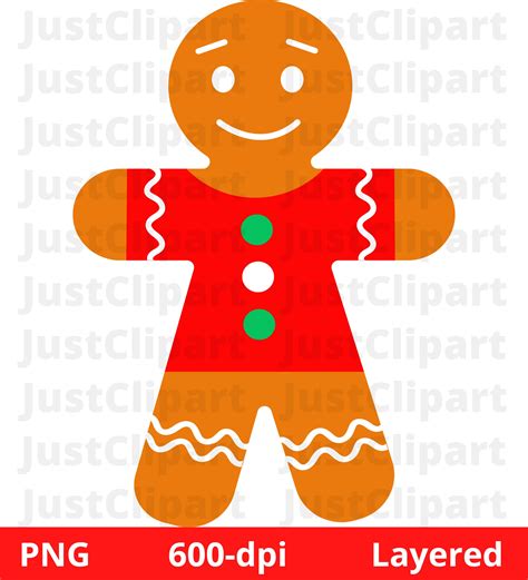 Cute Gingerbread Svg Gingerbread Man Svg Gingerbread Png Christmas