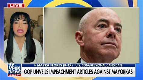 Mayra Flores Warns Border Surge Is All On The Biden Administration As