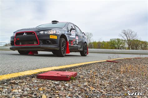 Perron Réjean Marcoux Alexandre Mitsubishi Lancer Evo X Rallye de