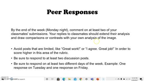 Peer Responses To Discussion Posts Youtube