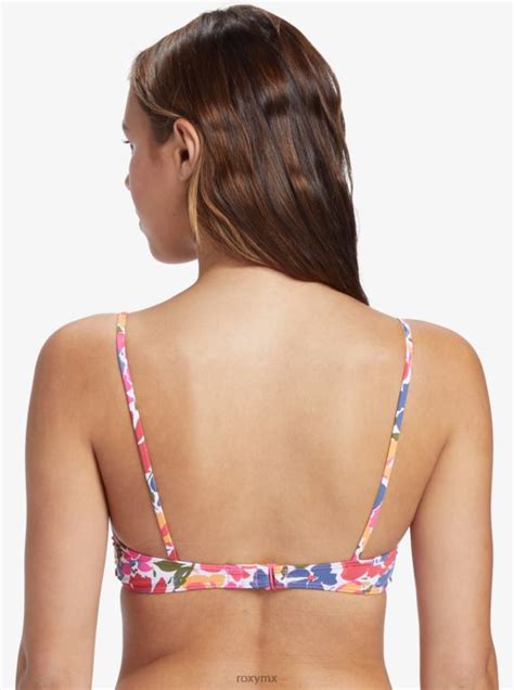 Roxy Mujer Top De Bikini Bralette Con Aros Bloomin Xp Xp