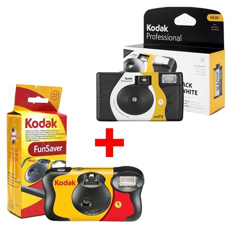 Kodak Disposable Single Use Film Camera Daylight Funsaver Power Flash