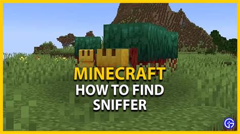 How To Find Sniffer In Minecraft 1 20 Snapshot Gamer Tweak