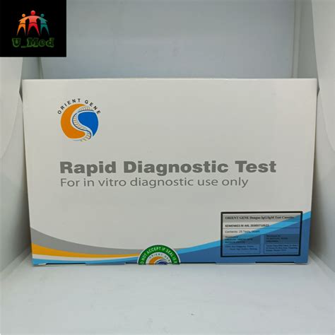 Jual Dengue Igg Igm Test Box Orient Gene Shopee Indonesia