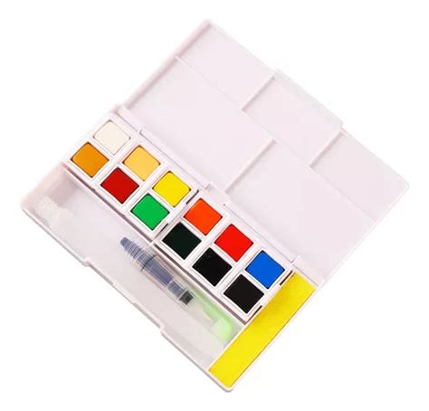 Set De Acuarelas Pintura Profesional Colores Port Til Cuotas