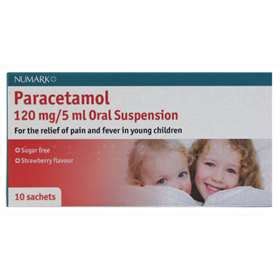 Numark Paracetamol Mg Ml Oral Suspension Sachets