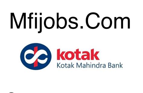 Kotak Mahindra Bank Openings All India Private Job Alert