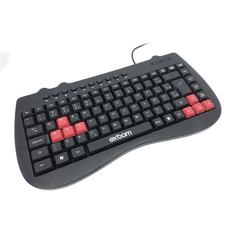 Mini Teclado Gamer Multimidia Compacto Para Notebook Pc Celular Teclado