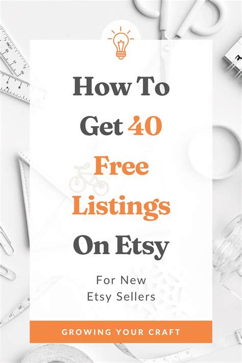 For New Shops How To Get Free Listing On Etsy