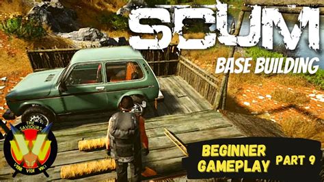 SCUM BEGINNER GAMEPLAY 8 BASE BUILDING YouTube