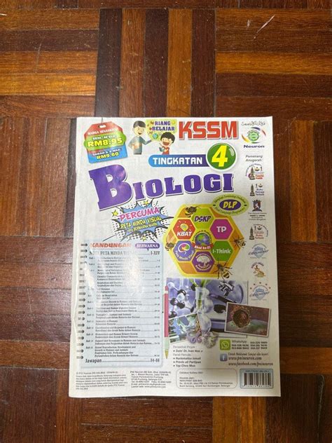 RIANG BELAJAR KSSM TINGKATAN FORM 4 BIOLOGI BIOLOGY DLP DWIBAHASA